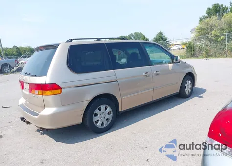 2002 Honda Odyssey Ex z USA, uszkodzony, nr VIN 2HKRL18652H522285